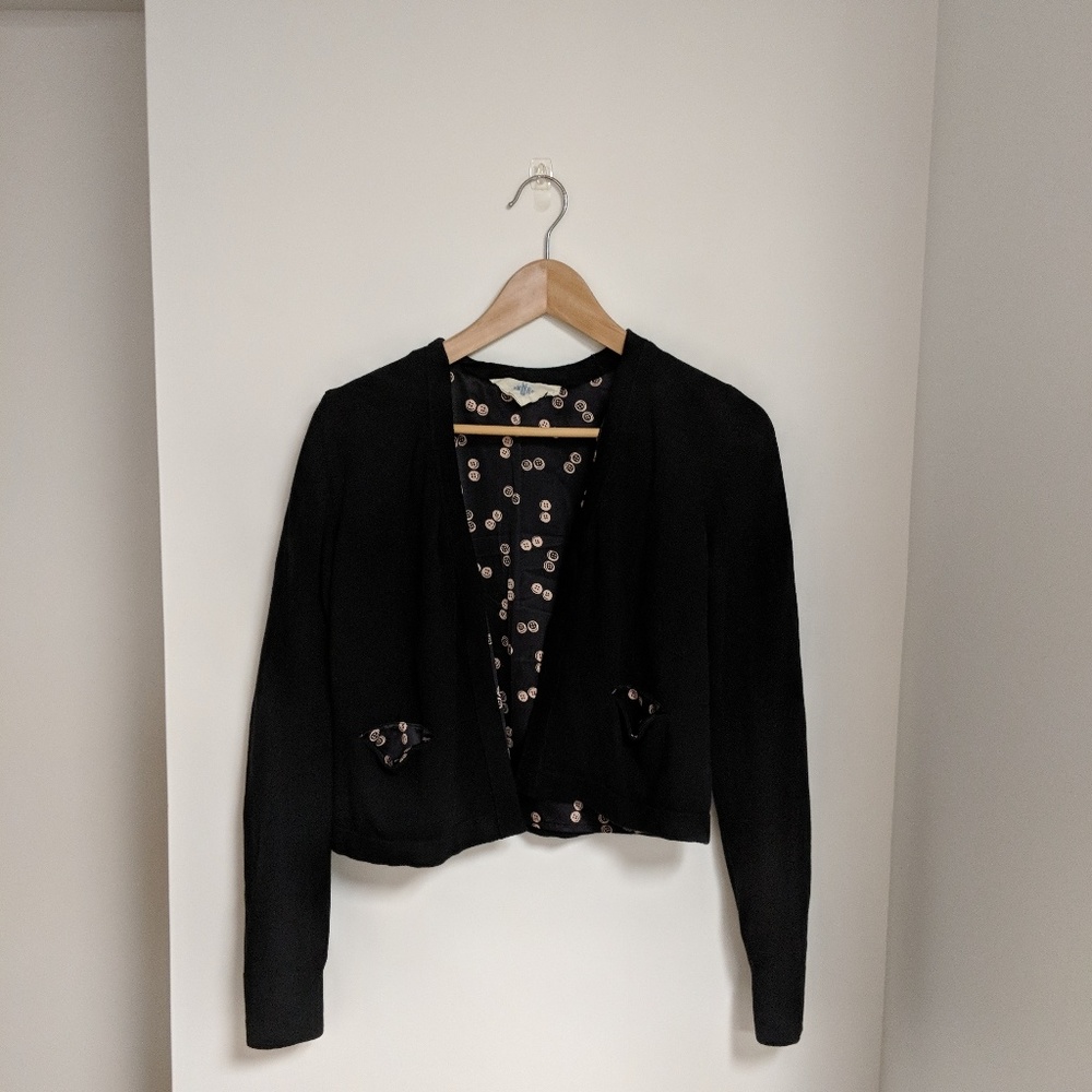 Black anthropologie sweater
